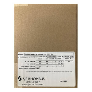 PANEL/W TIMER AND TEST SWITCH