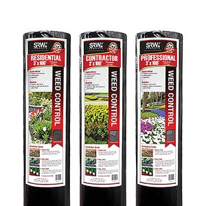 SRW PS3 3 oz. Non-Woven Pointbond Weed Barrier Fabric 3 ft. x 50 ft.