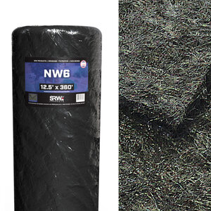 SRW NW6 6 oz. Non-Woven Needle Punched Geotextile Filter Fabric 15 ft. x 300 ft.