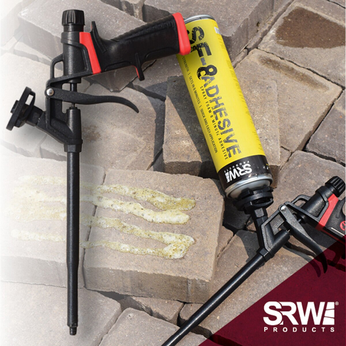 SRW SF-8 Premium Spray Foam Adhesive / Cleaner Gun | SiteOne US