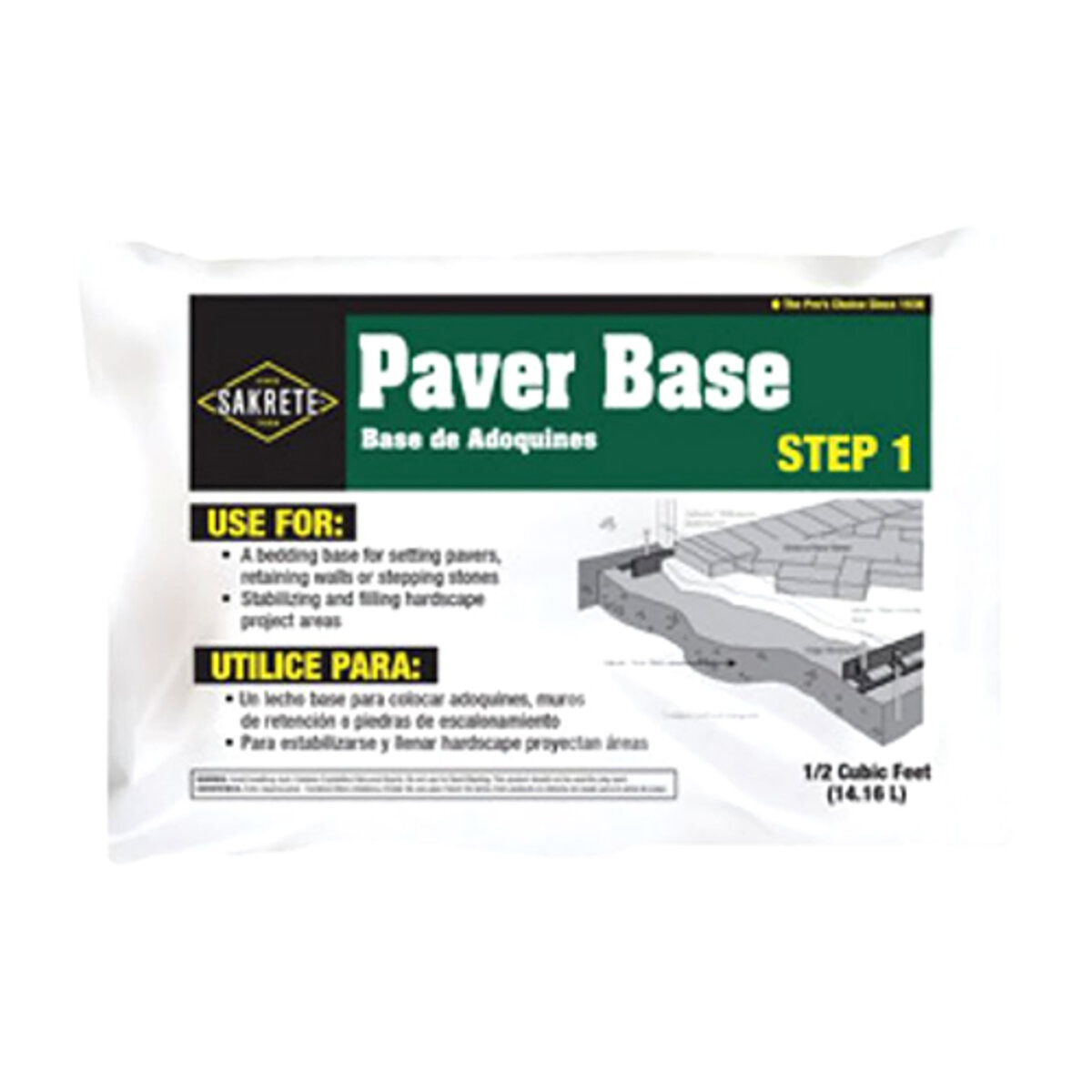 Sakrete Step 1 Paver Base 1/2 cu. ft. Bag | SiteOne US