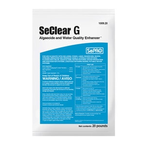 SeClear G Algaecide and Water Quality Enhancer 20 lb. bag