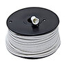 Seasonal Source Blank Wire 250' Spool White
