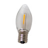 Seasonal Source C9 LED Filament Pure White