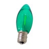 Seasonal Source C9 LED Filament Green Bulb