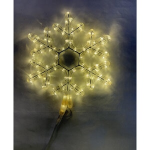 Seasonal Source 12 in. Folding Pre-Lit Sphere, Pure White 