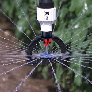 Senninger Super Spray Black Flat Smooth Pad