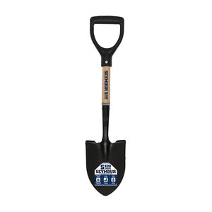 Seymour MiniPRO Round Point Shovel D-Grip