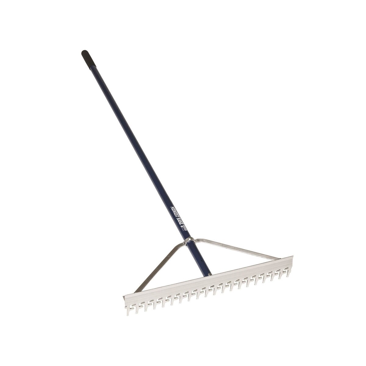 Seymour 30 in. Field Aggregate Rake 66 in. Blue Powder-Coated Aluminum ...