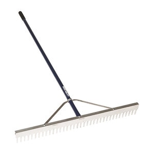 Landscape Rake Aluminum 36 in. w/ Brace
