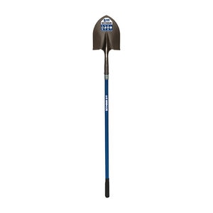 Seymour Irrigation Shovel 48 in. Blue Fiberglass Handle