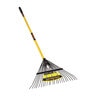 Structron S600 Leaf Rake 54 in. Extra-Reach Handle 24 Metal Tine