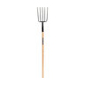 Forged 5 Tine Manure Fork W/ 48 in. Wood Ha
