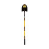 Round Shovel Pt Fiberglass Yellow 48 in.