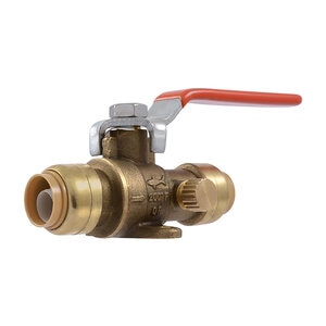 SharkBite Ball Valve 1 in. LF w/ Drop Ear