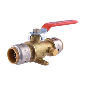 SharkBite Ball Valve 1 in. LF w/ Drop Ear