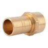 SharkBite Adapter Brass Lead Free 1 in. Tube x 1 in. Fpt