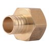 Brass Female Adapter Lead Free 1 in. PEX Barb x 1 in. Fipt