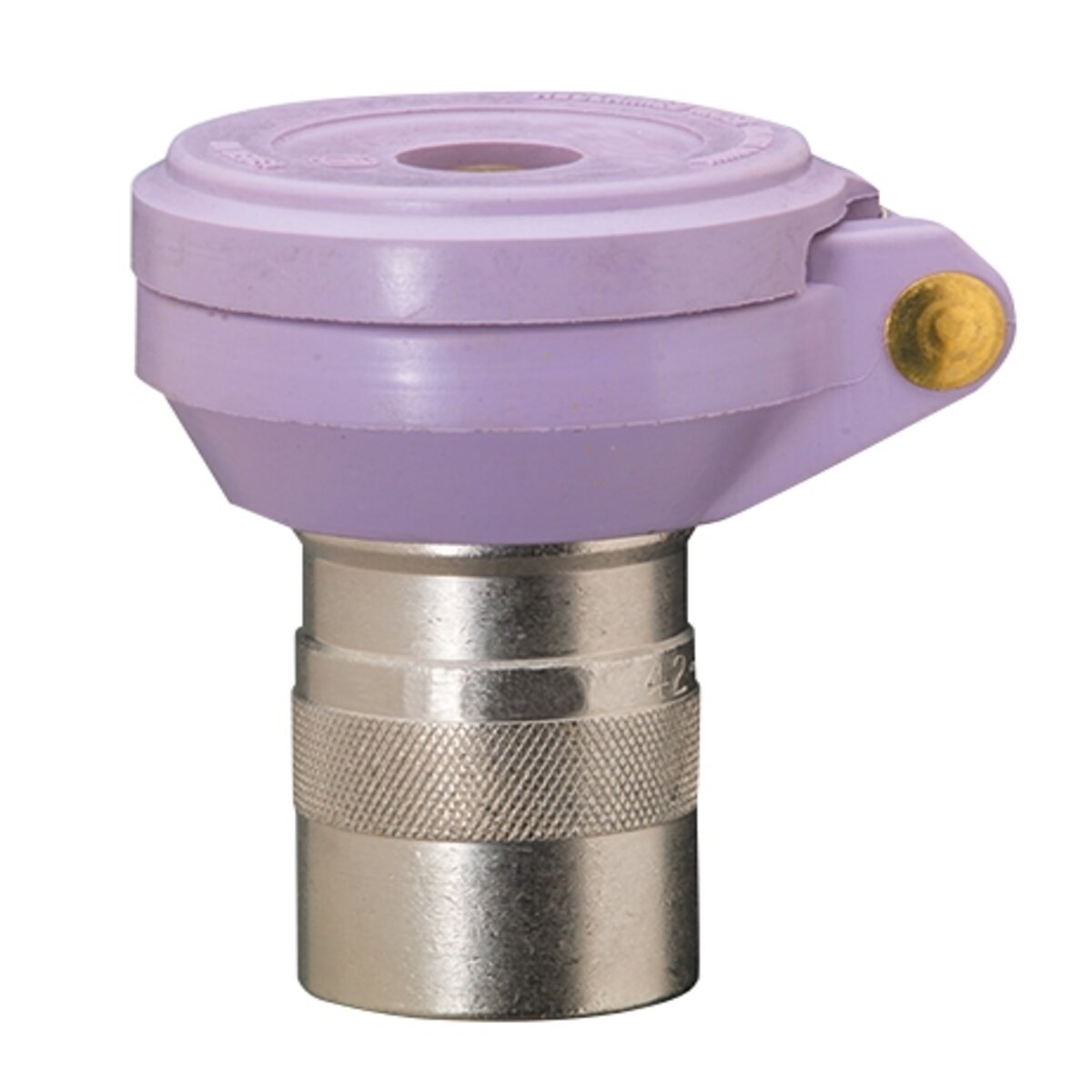 Signature Quick Coupling Valve 1 in. FIPT Inlet with Reclaimed Purple ...