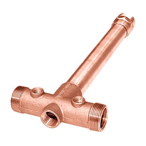 Simmons Tank Tee Brass 1-1/4 in. x 14 in.