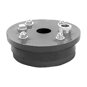 Simmons Well Seal Single Hole Solid Top ABS 4 in. x 2 in.
