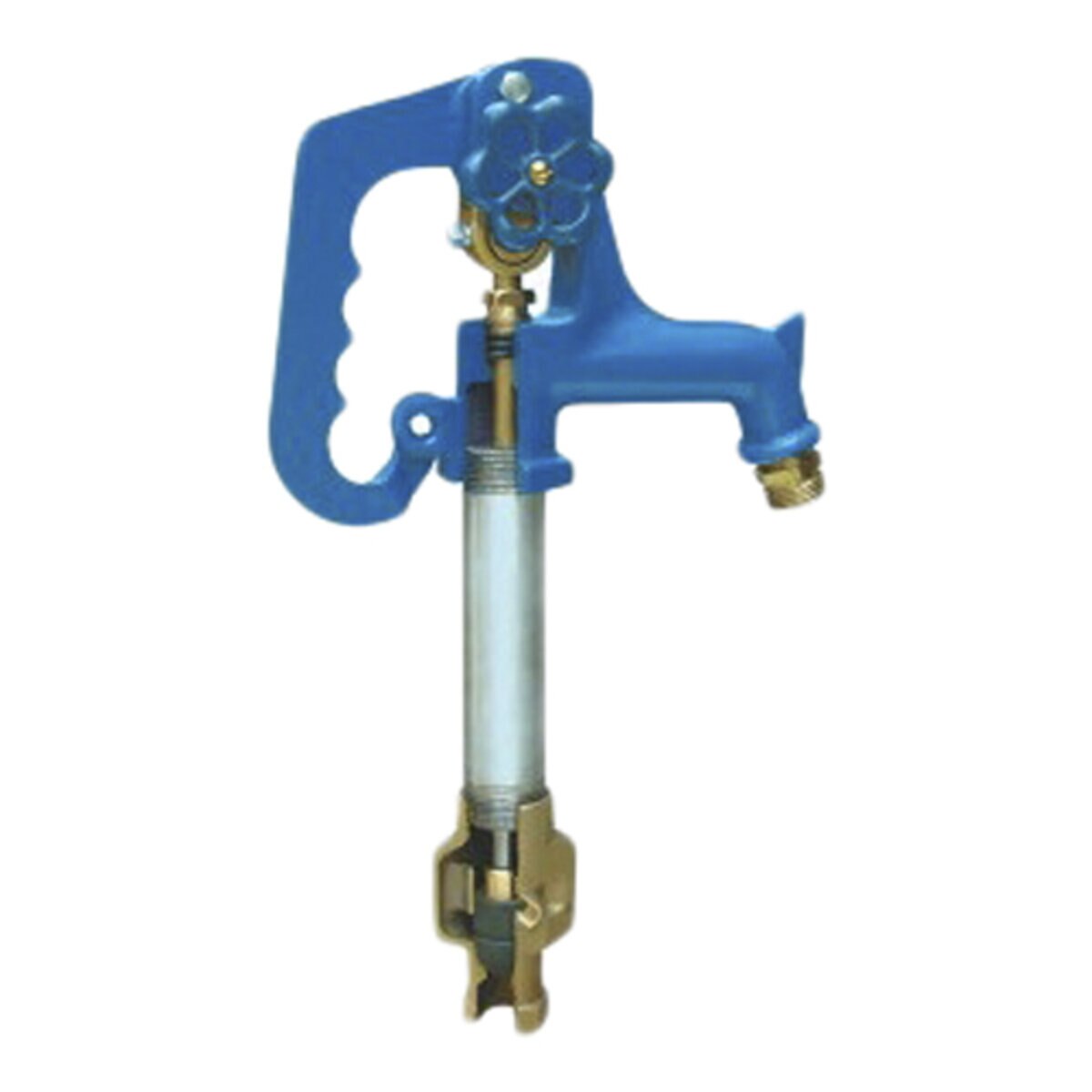 Simmons Deluxe Frost-Proof Yard Hydrant Lead Free 3/4 in. FIPT x MHT 1 ...