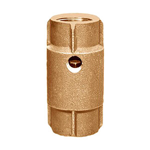 Simmons 1 in. Check Valve Stemmed 1/8 in. Inlet