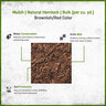 Natural Hemlock Mulch Bulk (per cu. yd.)