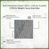 Bulk Limestone Clean 3/8 in.