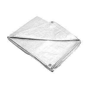 White Tarp w/ Grommets 12 ft. x 16 ft.