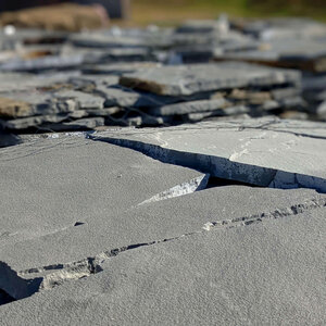 Flagstone Oklahoma Blue Patio/Steppers 1 - 1 1/2 in.