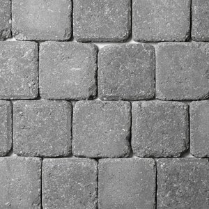 TNS Cobbles Paver Tumbled Antique Pewter 4 in. x 4 in. (108 sq. ft./pallet)