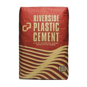 Riverside Plastic Cement 94 lb. Bag