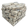 Building Stone Oklahoma Brown Tumbled (4 in. Chopped) 4 in. Thick