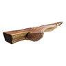 Fireplace Mantle Texas Cedar 83-1/2 in. x 12 in. x 4-1/2 in.