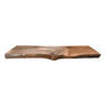 Fireplace Mantle Pecan VT 64 in. x 19 in. x 3-1/2 in.