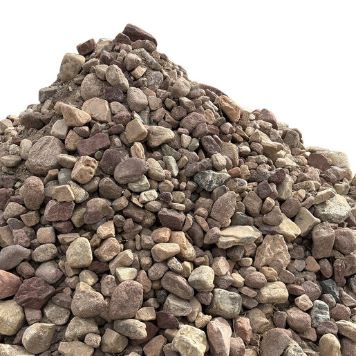 Bulk Stone Colorado Rose Rip Rap 2 - 4 in | SiteOne US