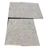 Dimensional Shellstone Beige Limestone Tumbled 3 pc. Roman Pattern (150 sq. ft./pallet)
