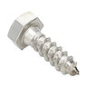 Lag Bolt Hexagon 1/2 in. x 4 1/2 in.