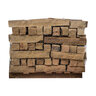 Building Stone Oklahoma Brown (4 in. Chopped) Random Height 4 - 8 in.
