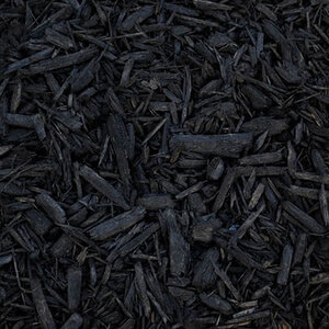 Heirloom Soils Dyed Black Hardwood Mulch 2 cu. ft. Bag