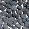 Bagged Black Lava Rock Tumbled Smooth 1 - 2 in. (44 lb. Bag)
