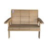 Cypress High Back Love Bench 4 in.