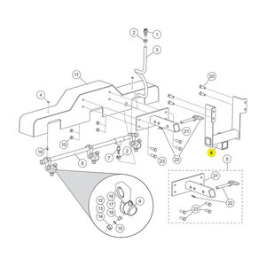 Wet Boom Mount (wbm-175)