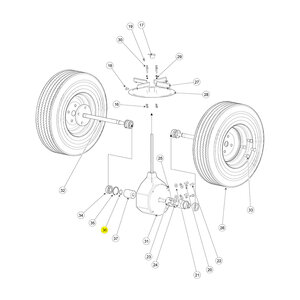 25 Mm External Retaining Ring