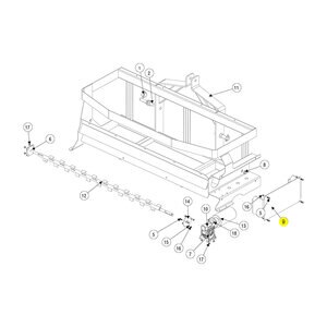 Auger Motor Cover Drop Spreade