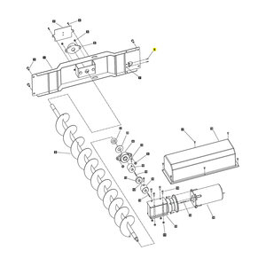 Bolt #10 - 32 thread x 2 in. Hex Head Ms