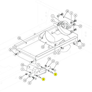 Bolt 1/4 in. - 20 thread x 1-1/2 in. Hex He