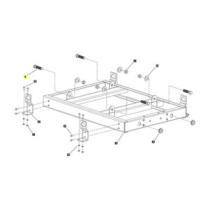 Bolt 3/4 in. - 10 thread x 3-1/2 in. Hex He