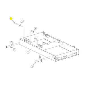 Bolt 3/4 in. - 10 thread x 6 in. Hex Head Z